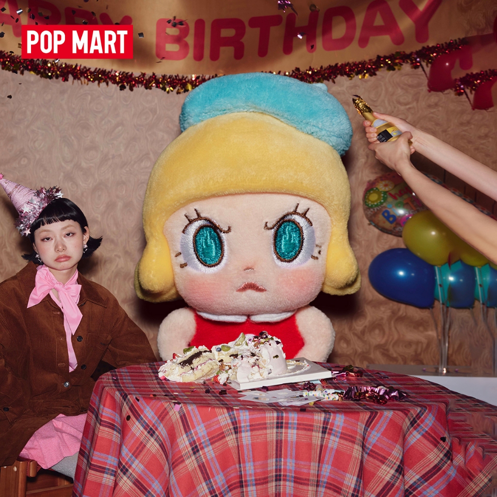 POP MART Angry Molly - Angry Energy Series Plush Pendant（whole set）Blind Box Action Toys Figure Birt