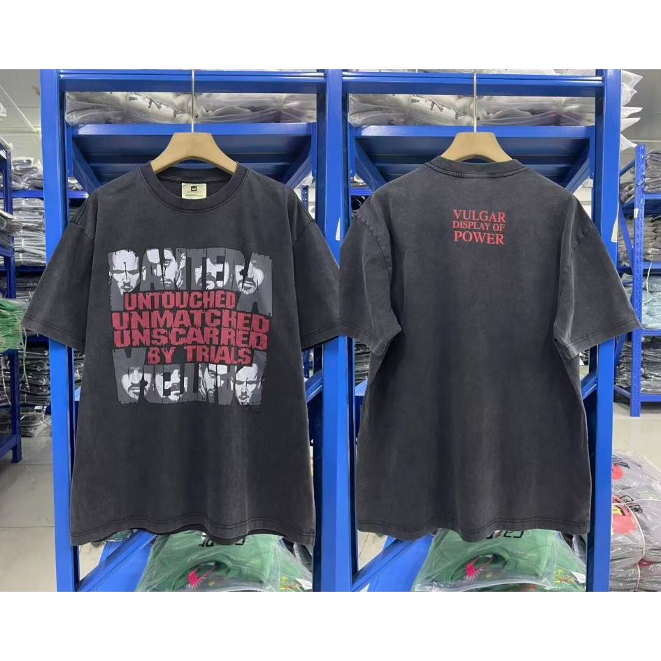 Pantera 90s Vintage Grunge Rock Band Shirt ขนาดใหญ่ Unisex