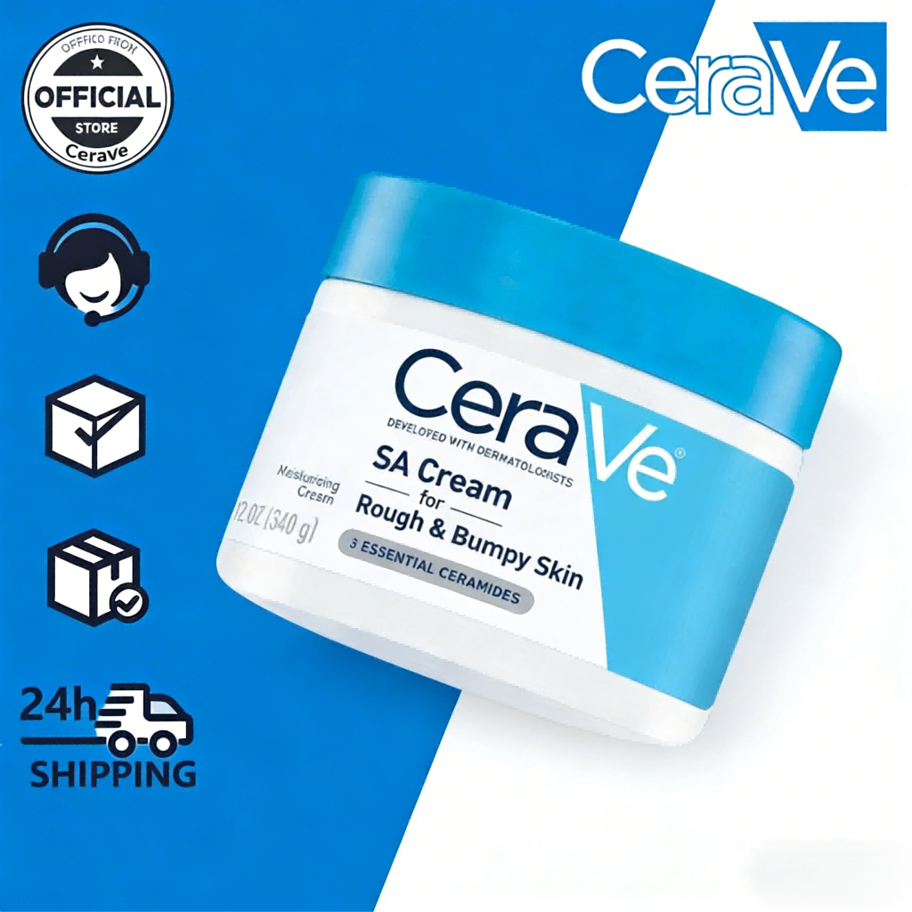 CeraVe SA Smoothing Moisturizing Hydrating repair Cream 340g
