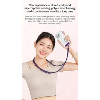 SAMSUNG 3n-1 โทรศัพท์มือถือเชือกเส้นเล็กสายคล้องสไตล์สากลปรับสายคล้องคอ/ข้อมือใช้เข้ากันได้ ไอโฟน/หุ่นยนต์/ซัมซุง