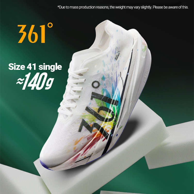 【20KM+】361 Degrees MIRO NUDE 2.0 Carbon Plate Marathon Running Shoes รองเท้าวิ่งมาราธอน 672542207