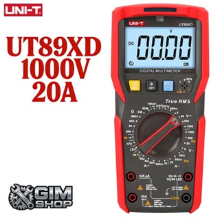 UNI-T UT89XD มัลติมิเตอร์ ดิจิตอล AC DC LED test โอห์ม มิเตอ…