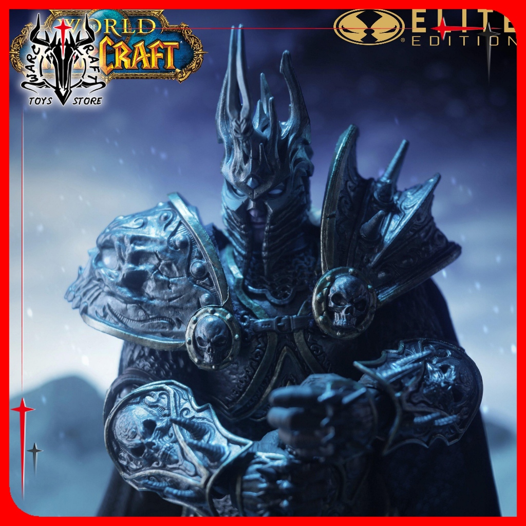 [ในสต็อก]McFarlane Toys World Of Warcraft - Lich King Elite Edition 7 นิ้วรูปการกระทํา