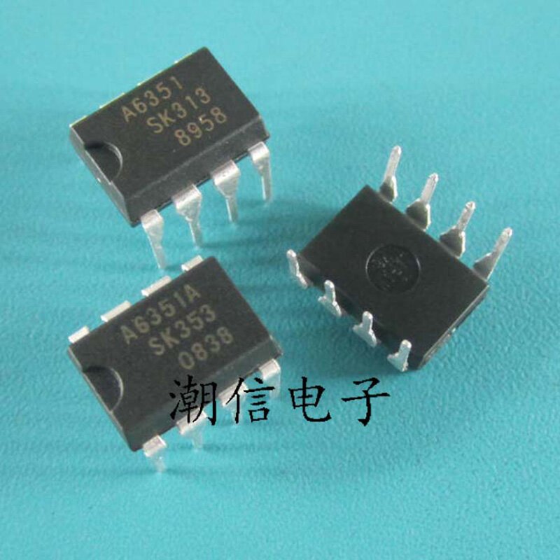 5 ชิ้น/ล็อต STR-A6351 A6351 STR-A6351A A6351A DIP-8 Power Management ชิป IC ใหม่เดิม