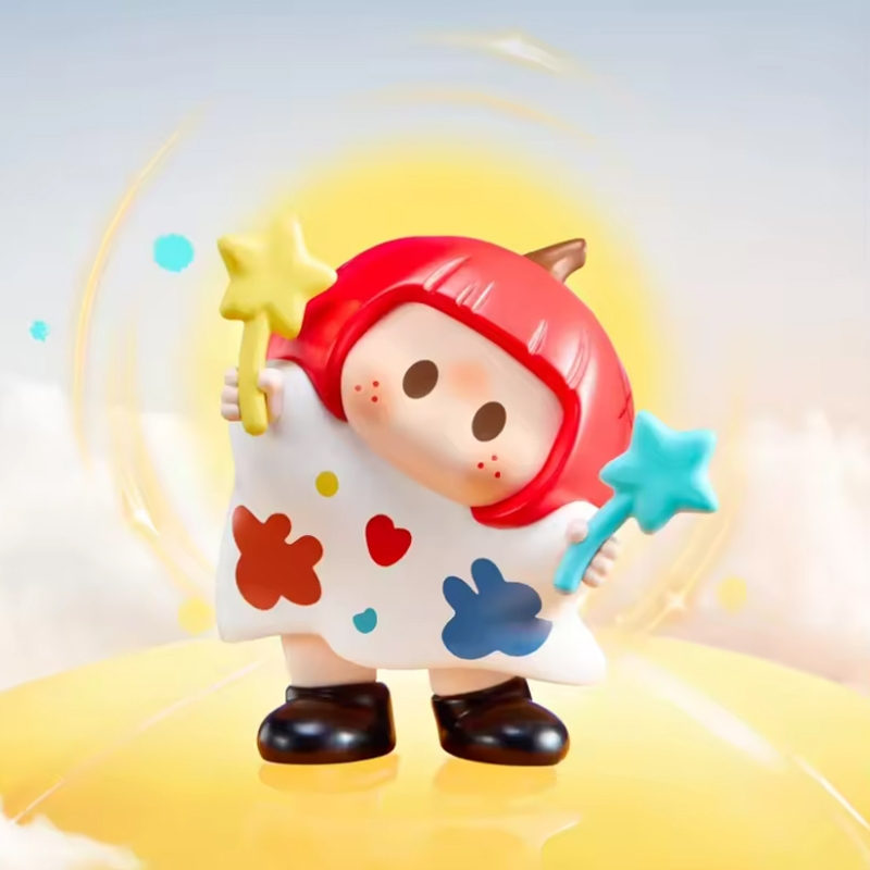 YOYO Tilted Head Collection น่ารักและสนุกไอคอนซีรีส์กล่องตาบอดรูปการกระทําเซอร์ไพรส์