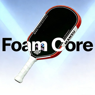 Pickleball Paddle Set Foam Core Toray T700 Carbon Fiber 16MM Thermoformed Raw Carbon Fiber Pickleball Paddle, USAPA Approved, Foam Injected Edges for Expanded Sweet Spot, Control a