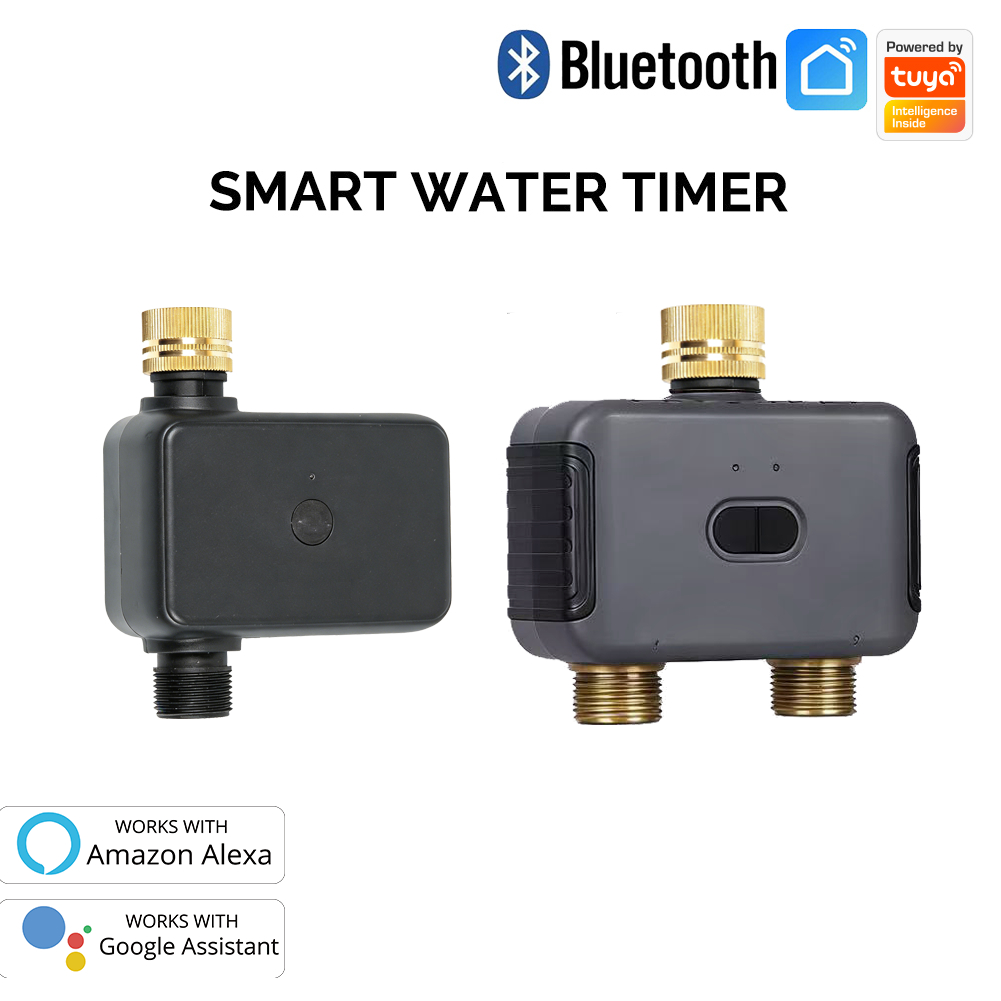 ​วาล์วน้ำบลูทูธ Tuya ควบคุมผ่านแอป ประหยัดน้ำ แบบกันน้ำ IP55 รองรับ Alexa-Google Home สำหรับสวนบ้าน