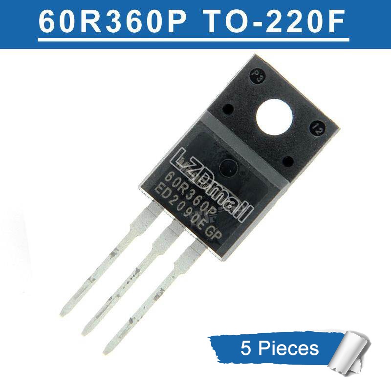 5pcs 60R360P TO-220F MMF60R360P 11A/600V N-Channel MOSFET ทรานซิสเตอร์ใหม่เดิม