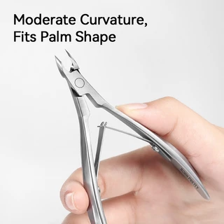 BORN PRETTY Cuticle Nippers เล็บหนังกําพร้ากรรไกร Clippers Trimmer Dead Skin Remover Pedicure เครื่องตัดสแตนเลสเครื่องมือ