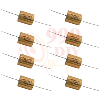 999DIY 1ตัว Capacitor MKP FOR AUDIO 3.3uF 400VDC และ 2.2uF 400VDC ตัว C ลำโพงเสียงแหลม ตัดเสียงทุ้ม คอนเดนเซอร์ C คาปาลำโพงเสียงแหลม จำนวน กรองแหลม ซีโม hi.cap