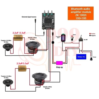 999DIY 1ตัว Capacitor MKP FOR AUDIO 3.3uF 400VDC และ 2.2uF 400VDC ตัว C ลำโพงเสียงแหลม ตัดเสียงทุ้ม คอนเดนเซอร์ C คาปาลำโพงเสียงแหลม จำนวน กรองแหลม ซีโม hi.cap