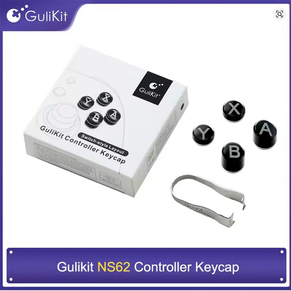 Gulikit NS62 Keycap สําหรับ Gulikit ES/ES Pro, GuliKit KK3 Series, คอนโทรลเลอร์ TT Series สําหรับเค้