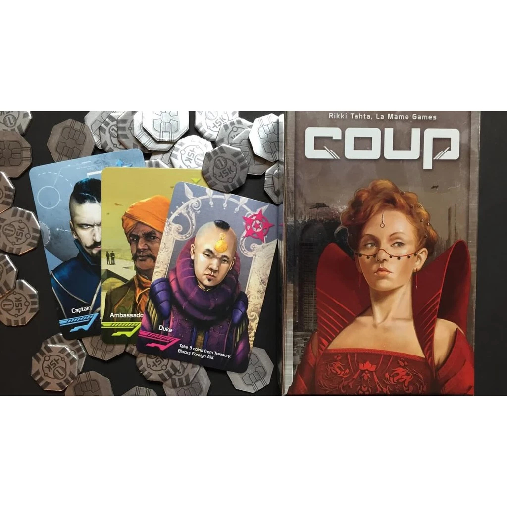 Coup Board Games Card Games Indoor Activity Indoor Game Strategy Game Ready Stock Board Games ราคา ถูกที่สุด ดีลบีเคเค แกลเลอรีภาพที่ 3