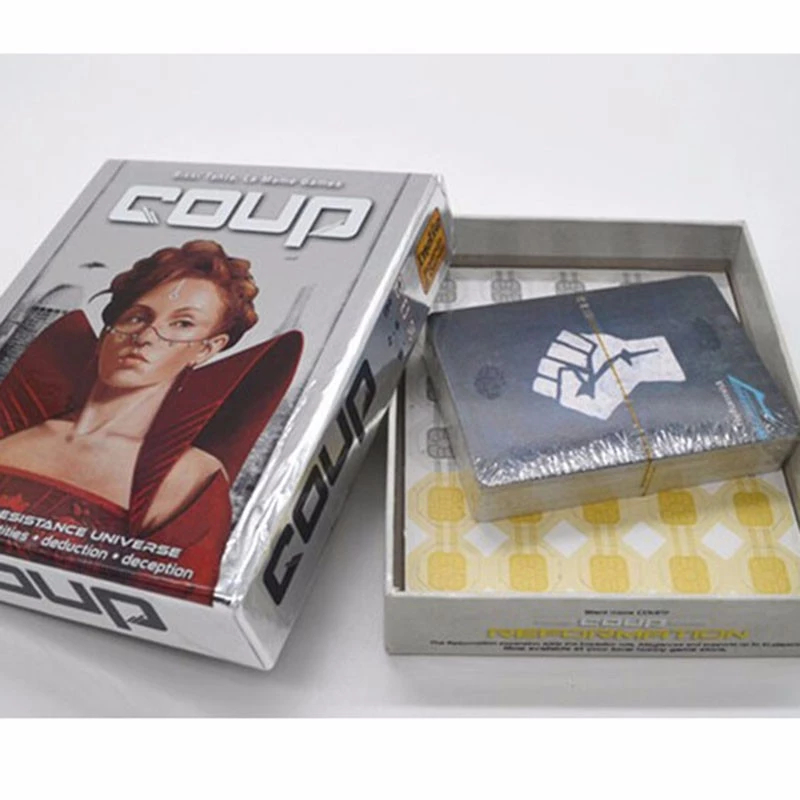Coup Board Games Card Games Indoor Activity Indoor Game Strategy Game Ready Stock Board Games ราคา ถูกที่สุด ดีลบีเคเค แกลเลอรีภาพที่ 8
