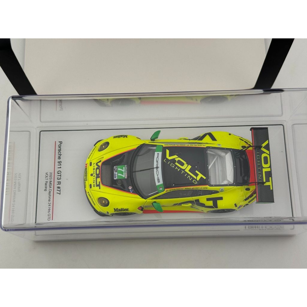 TSM 1/43 Porsche 911 GT3 R 77 เวอร์ชันไม่ซ้ําใครเพียงชุดเดียว