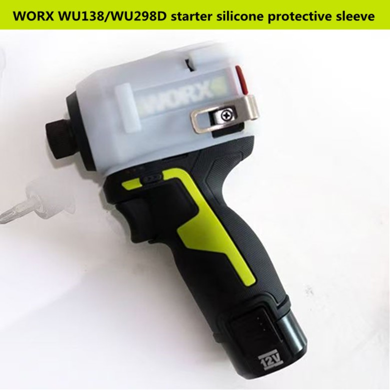 WORX WU138/WU298D ไขควงเคสป้องกันซิลิโคน