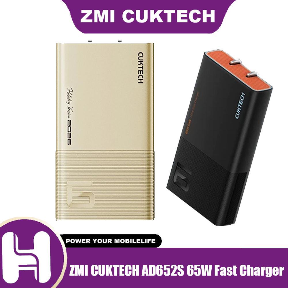 ZMI CUKTEKCH เบอร์ 6 65W Fast Charger PD65W Energy Card Fast Charger