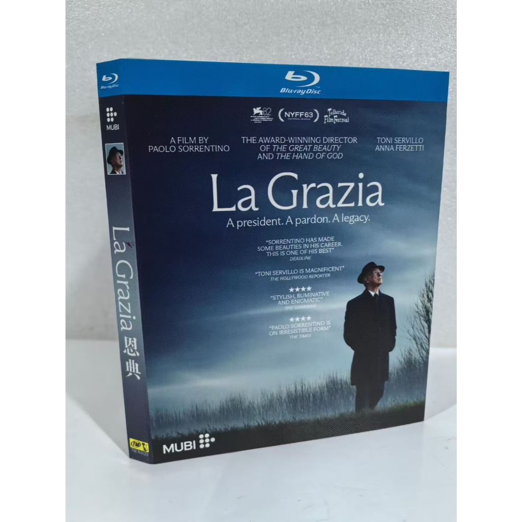 Blu-ray BD Italy/Grace La grarzia (2025) Tony Servillo Anna Fezerti Orlando Sink ยังชื่อ: Grace