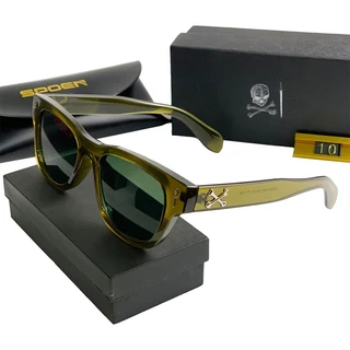แว่นตา Night Vision แว่นกันแดดน้ําตาลผู้หญิงสไตล์เกาหลี มาพร้อมม่านบังแดดและป้องกันรังสียูวี