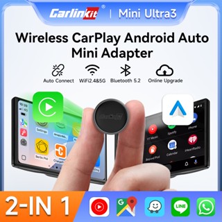 Carlinkit CarPlay Android Auto Adapter Mini Ultra - USB A/Ty…