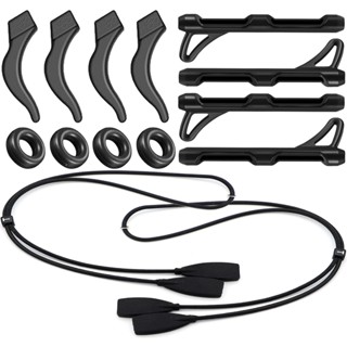 7คู่สายรัดแว่นตายืดหยุ่น & ซิลิโคนหูตะขอชุดการออกแบบใหม่แว่น…