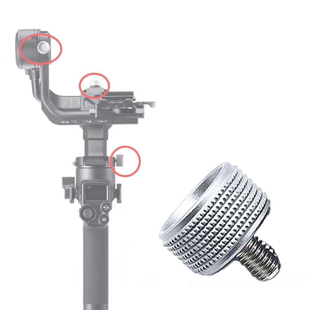 เปลี่ยนสกรูลูกบิดแขนแกน RSC2 ดั้งเดิมสําหรับ DJI RSC 2 Ronin-SC 2