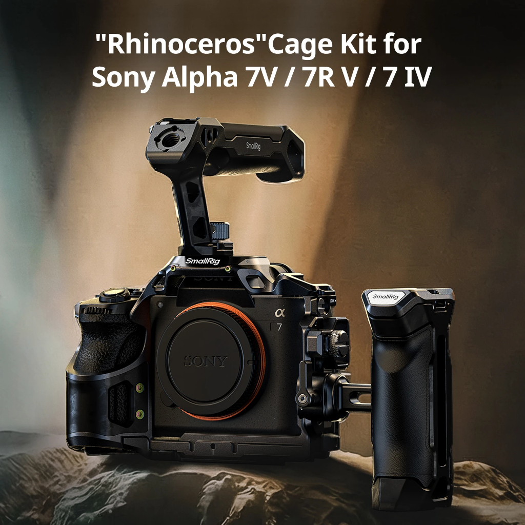 SmallRig "แรด" กรง / ชุดกรง / ชุดกรงขั้นสูงสําหรับ Sony Alpha 7 V / 7R V / 7 IV #6029 #6030 #6031