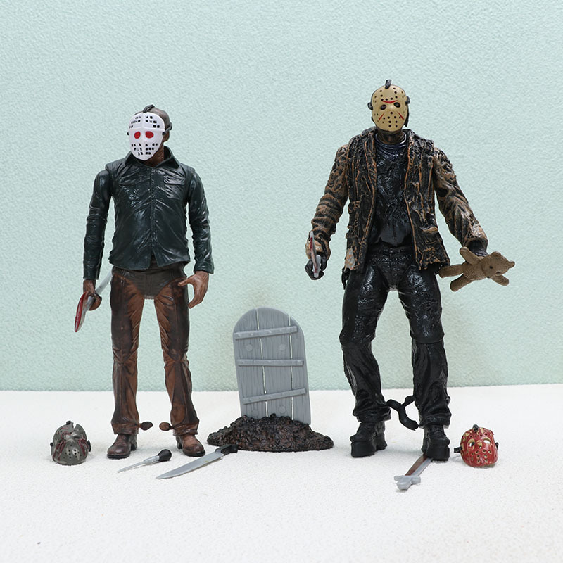 16cm Freddy Vs Jason Ultimate Jason (Fvj) 7 Scale Action Figure Pvc Collection ของเล่นตุ๊กตาคริสต์มา