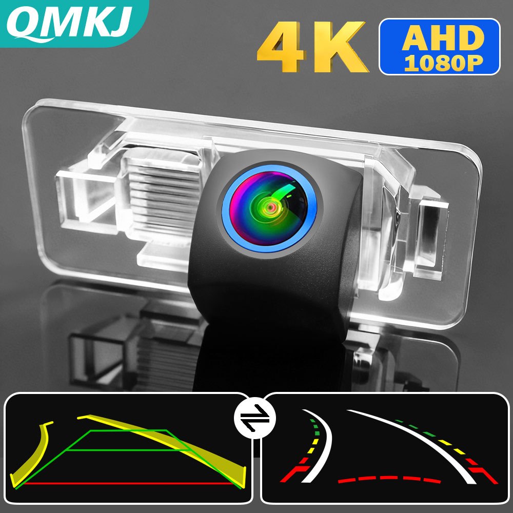 AHD 1080P Fisheye รถด้านหลังกล้องสํารองสําหรับ BMW 1 Series E82 3 Series E46 E90 E91 5 Series E39 E5