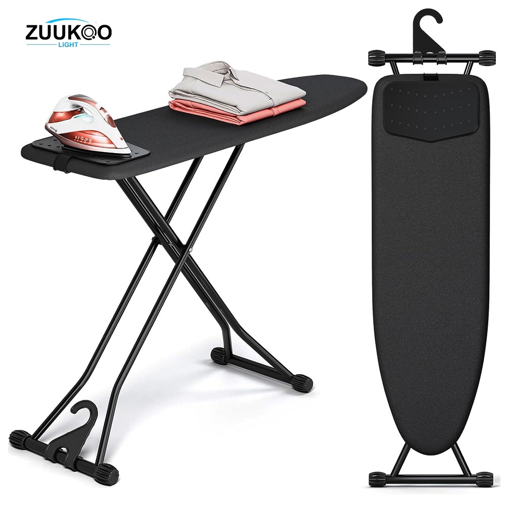 ZUUKOO โต๊ะรีดผ้า ที่รีดผ้ ปรับได้ 7 ระดับ ที่รองรีดผ้า พับได้ ปรับความสูงได้