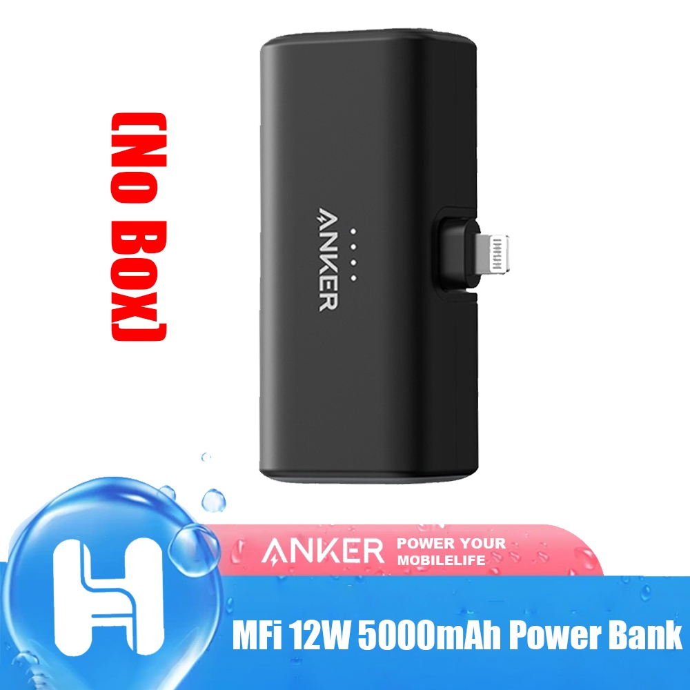 Anke r 18W 5000mAh Powerbank 5000mAh ปลั๊กพับได้ชาร์จเร็ว MFi ได้รับการรับรอง