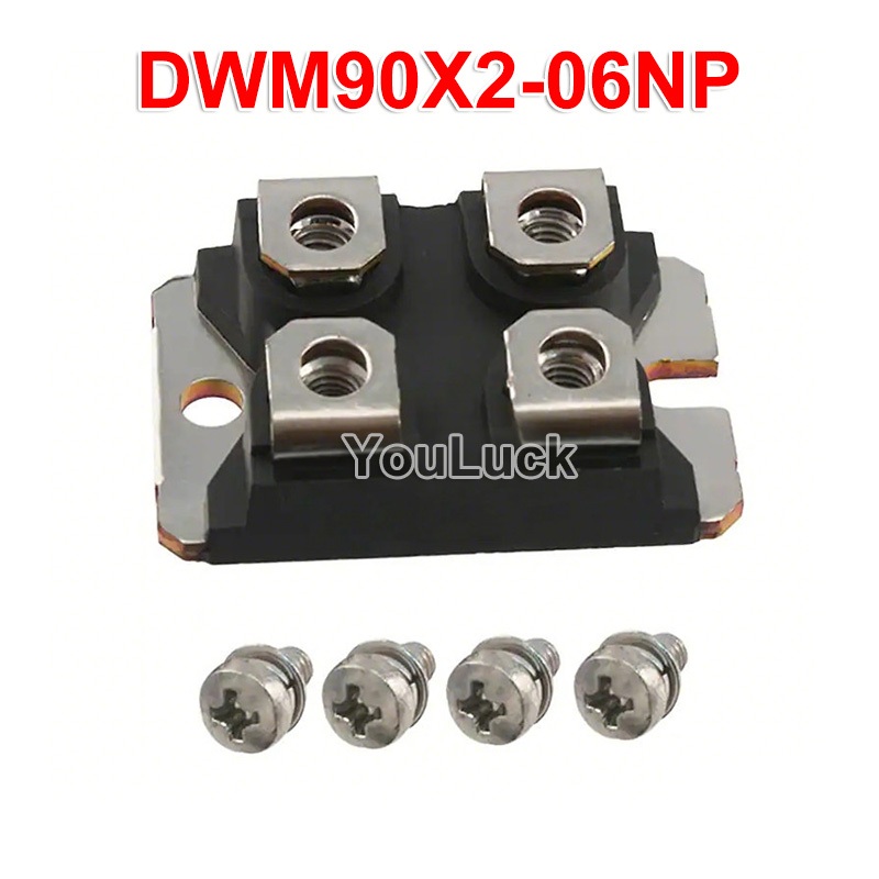 1 ชิ้น DWM90X2-06NP SOT-227B IGBT โมดูลแหล่งจ่ายไฟเดิม