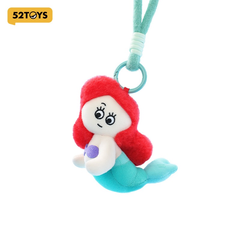 52TOYS Disney Princesses on the Run Plush Keychain Blind Box Figure Toy