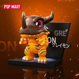 POP MART Digimon Adventure Fridge Magnet Series Figures Blind Box Action Toys Figure Birthday Gift Kid Toy