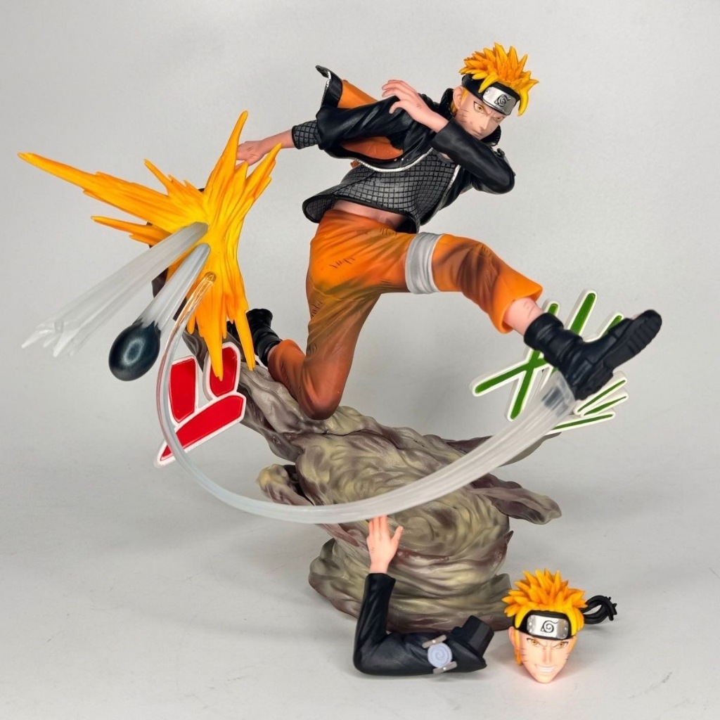 Supermodel Wars Uzumaki Naruto Naruto รูปเครื่องประดับอะนิเมะ Merchandise GK รูปรูปปั้นของขวัญ Merchandise แชสซีตุ๊กตาเครื่องประดับ