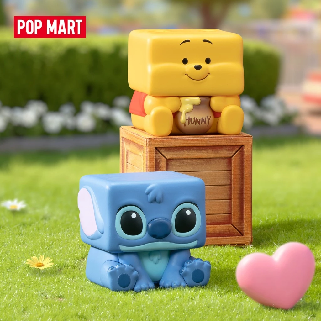 POP MART Disney Classics POP CUBE-3 Series Figures Blind Box Action Toys Figure Birthday Gift Kid Toy