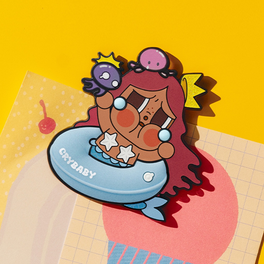 POP MART CRYBABY Vacation Mode On Series-Fridge Magnet Blind Box ราคา ถูกที่สุด ดีลบีเคเค แกลเลอรีภาพที่ 6