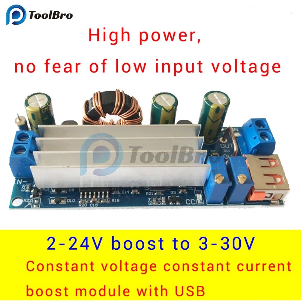 80W 4A DC-DC Step Up Boost Converter 2-24V ถึง 3-30V CC CV โมดูลแหล่งจ่ายไฟปรับแรงดันไฟฟ้า 3.7V 6V 9