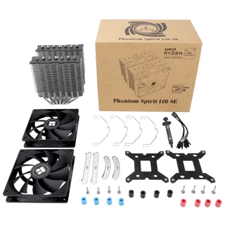 [จัดส่งในวันเดียวกัน] Thermalright PS120 SE Cpu AIR Cooler 7 ท่อความร้อนหอคู่พัดลมคู่ AGHP GEN4 ท่อความร้อนต้านแรงโน้มถ่วง LGA1700/AM5