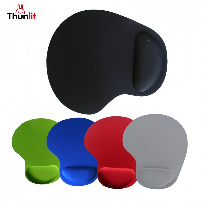 Thunlit Mouse WRIST Rest Office EVA Mouse Pad พยุงข้อมือโฟมหนาแผ่นรองข้อมือลื่น Mousepad School & Office ขายส่ง