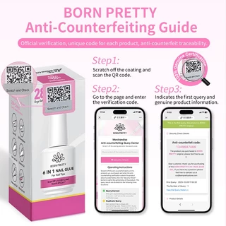 【Local】BORN PRETTY 6 In 1 เล็บกาวกดบนเล็บกาว Blooms เจลเสริมสร้างฐานขยาย Top Coat Function เคลือบเงา 15ml