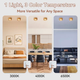 โคมฝ้าโชว์ติดเพดานเหล็ก 10W 20W 30W แสงขาว แสง3สีเปลี่ยนได้ มีระบบจำแสง ติดตั้งง่าย สีดำ ขาว ลายไม้ ใช้บ้าน สำนักงาน ร้านค้า มีจำหน่าย 1ชิ้น 3ชิ้น ไม่ต้องเจาะฝ้า 220V 230V