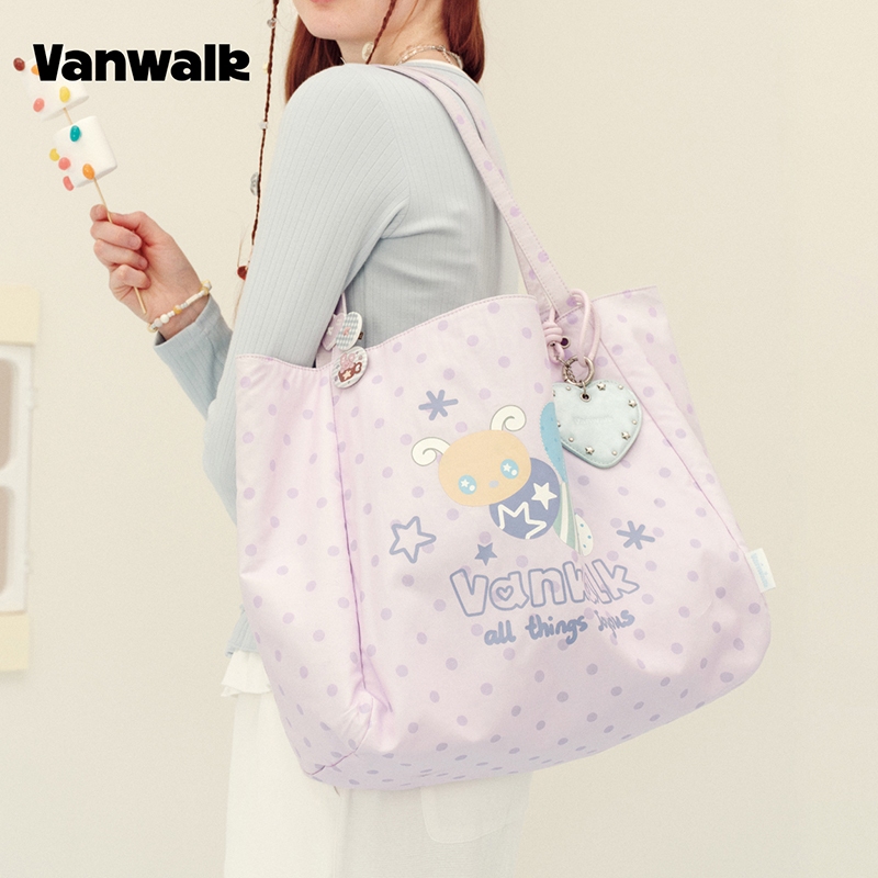 Vanwalk حقيبة توت نسائية كبيرة خفيفة — صورة 2