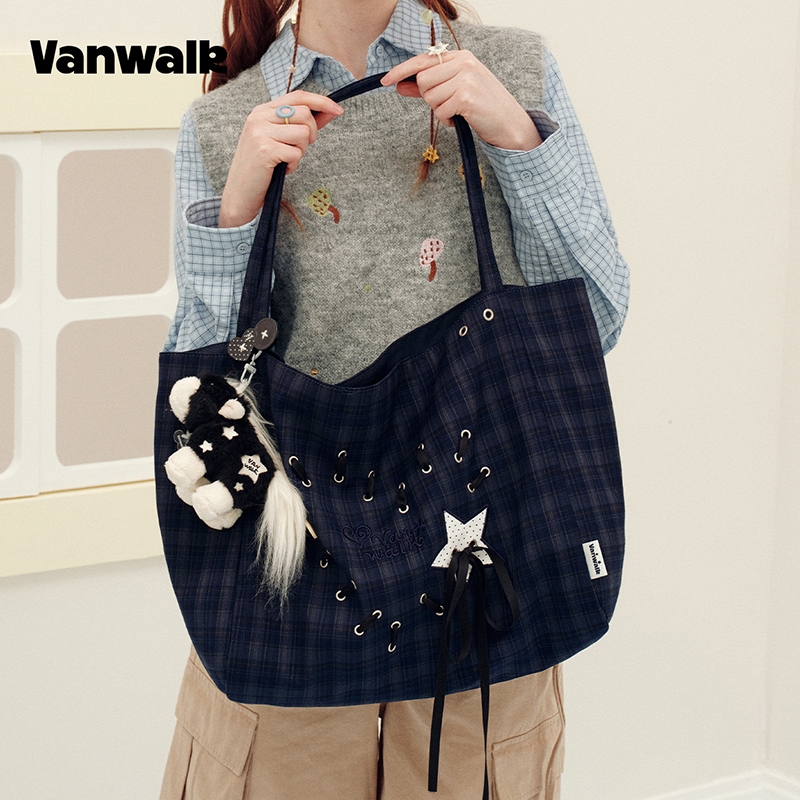 Vanwalk حقيبة توت نسائية كبيرة خفيفة — صورة 7