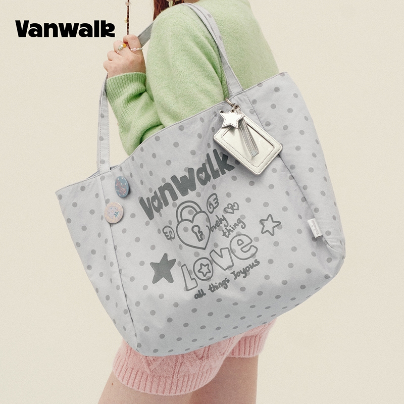 Vanwalk حقيبة توت نسائية كبيرة خفيفة — صورة 6