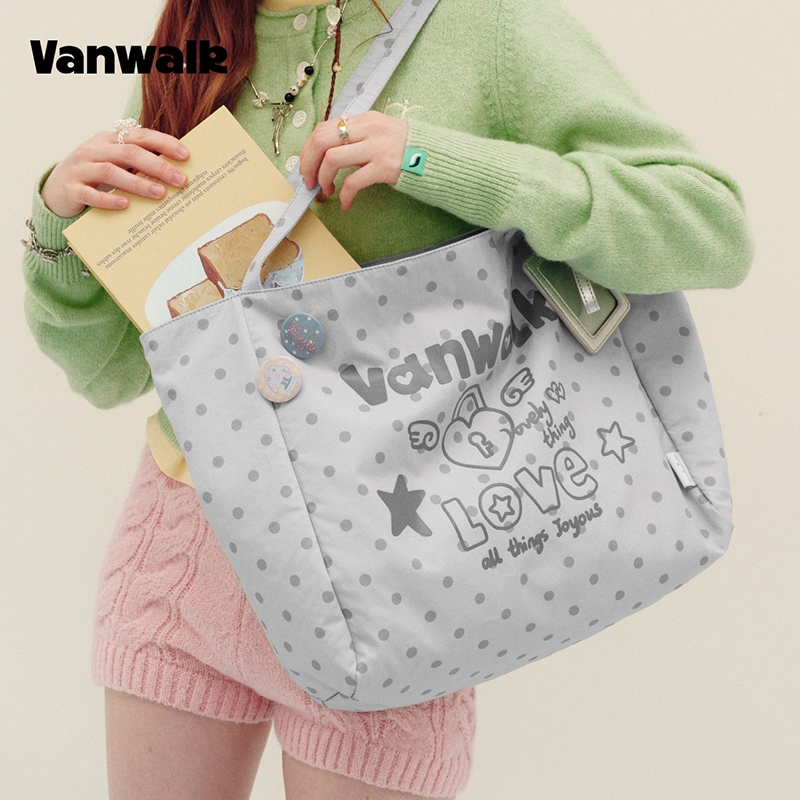 Vanwalk حقيبة توت نسائية كبيرة خفيفة — صورة 5