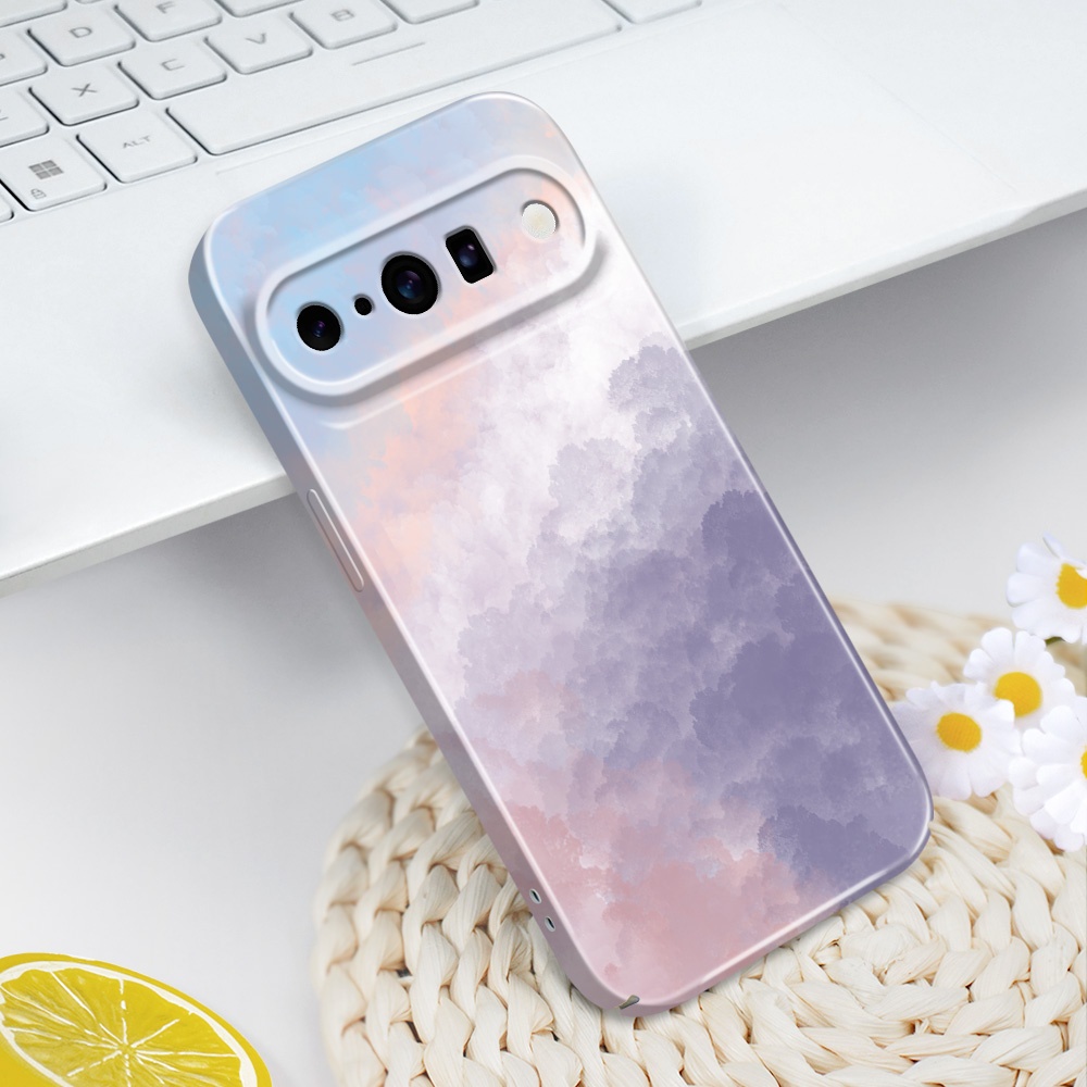 Texture Cloudsเคสโทรศัพท์สําหรับGoogle Pixel 10 9 9A 8 8A 7 7A Pro XL 4G 5Gฟิล์มปกแข็ง