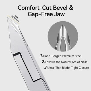 【Local】BORN PRETTY เล็บ Cuticle Nipper เล็บกรรไกรสแตนเลส Tweezer Clipper Dead Skin Remover กรรไกร Pusher เครื่องมือ Trimmer