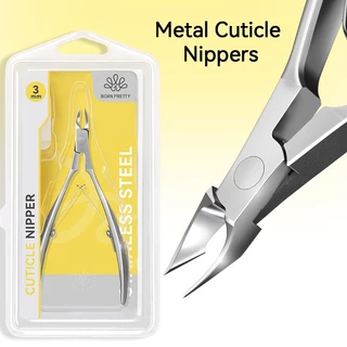 【Local】BORN PRETTY เล็บ Cuticle Nipper เล็บกรรไกรสแตนเลส Tweezer Clipper Dead Skin Remover กรรไกร Pusher เครื่องมือ Trimmer