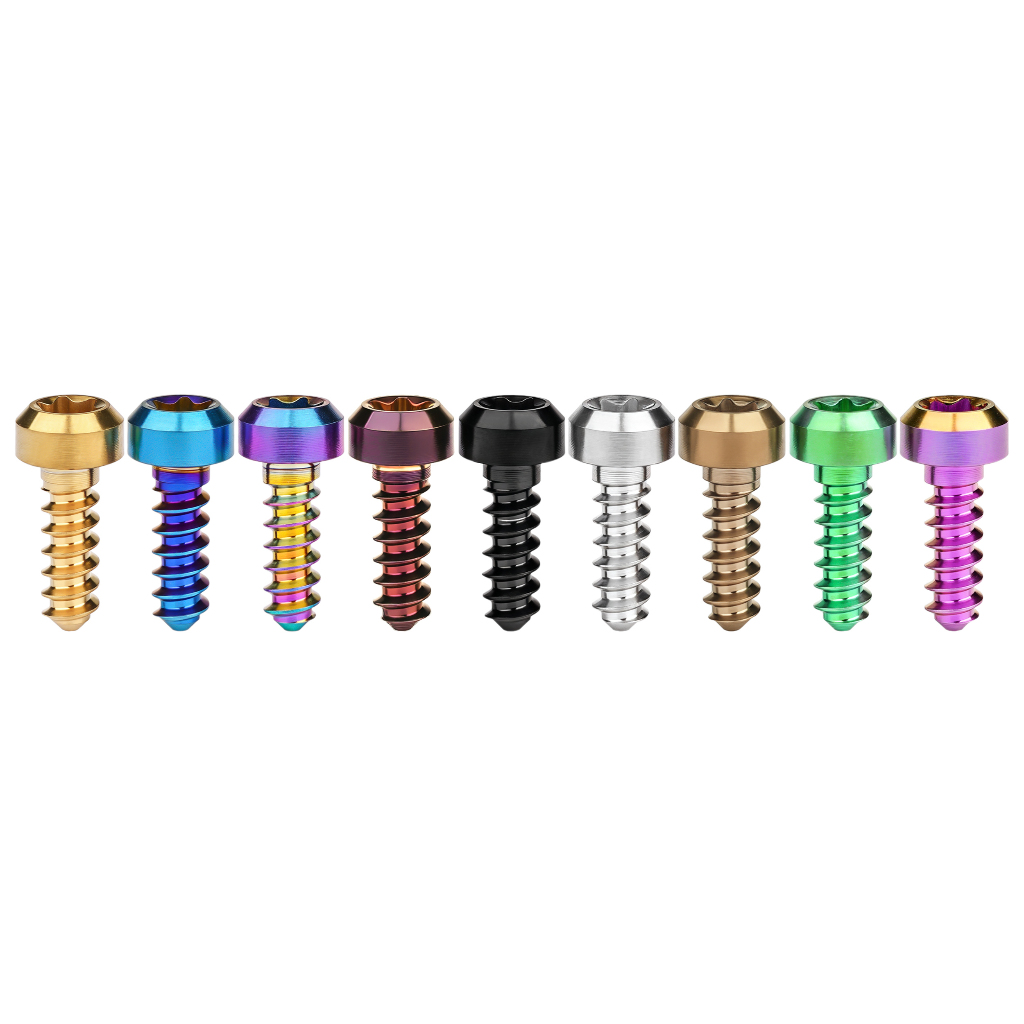 Wanyifa Titanium Bolt M3x9 มม.Torx ทรงกระบอกหัว-แตะสกรูสําหรับไฟหน้ารถจักรยานยนต์ตกแต่ง